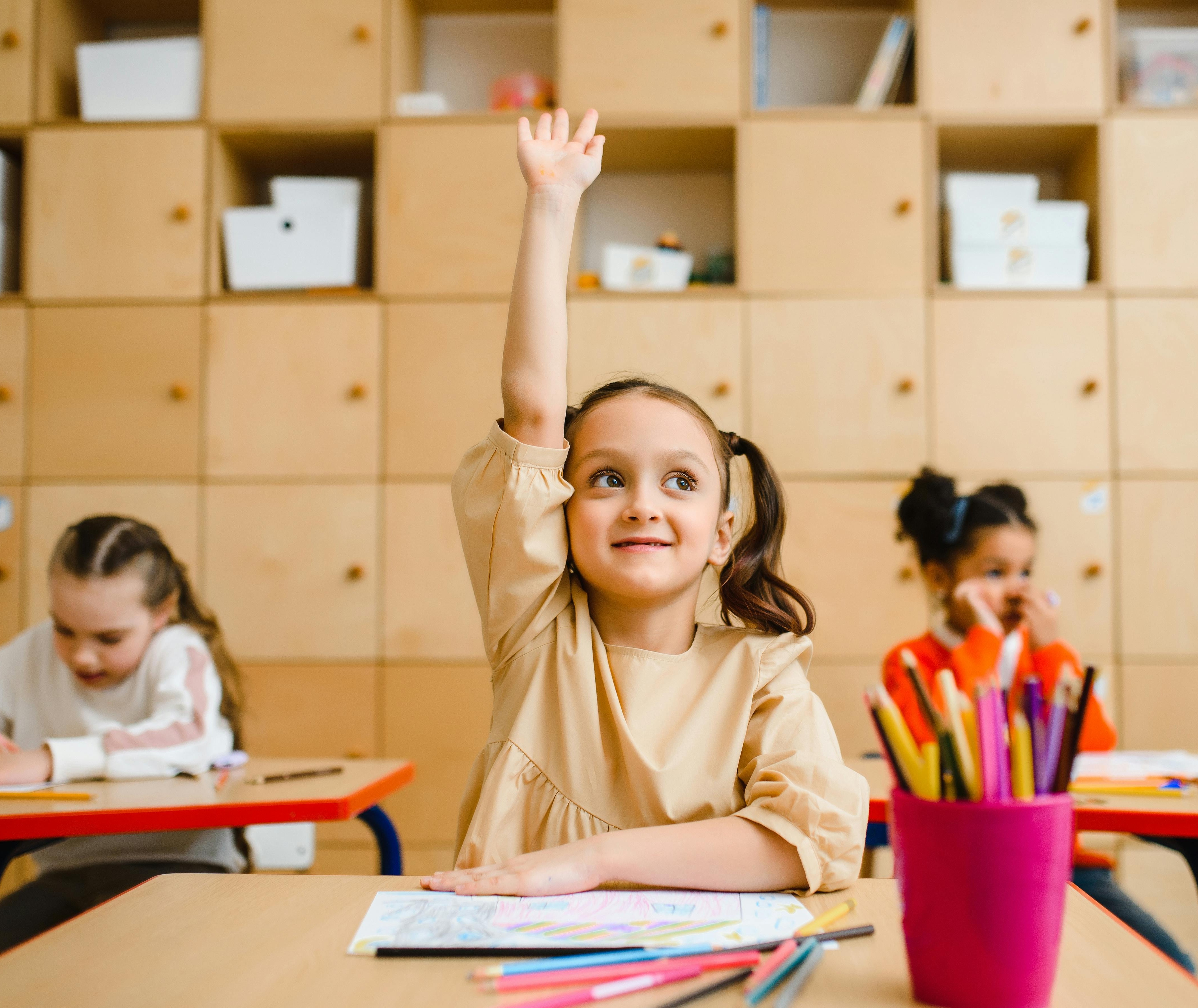 Products Kids Raising Her Hand Copy